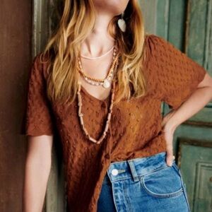 Sezane Jeanne Jumper Hazelnut - Size L